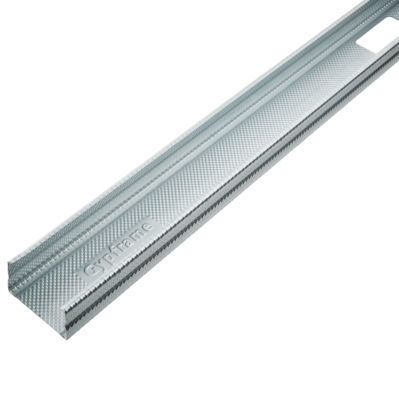 Profilo di finitura in acciaio galvanizzato - GYPFRAME 70 S SERIES - British Gypsum Limited  - per parete / a U / argentato