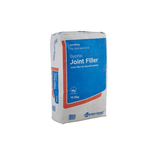 Malta di giunzione - GYPROC  - British Gypsum Limited  - per isolamento a cappotto / in gesso / bianca