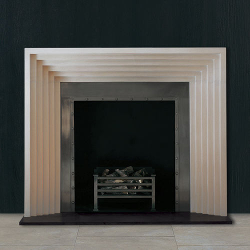 Cornice per camino contemporanea - THE ODEON  - Chesneys - in calcare