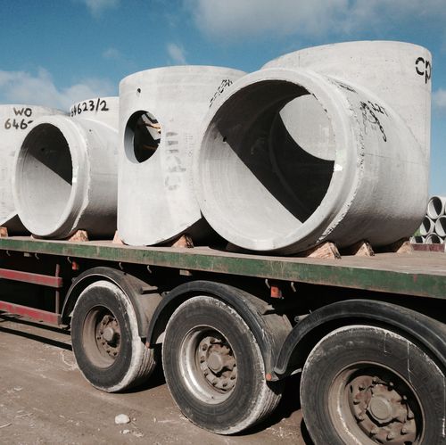 Condotto in calcestruzzo prefabbricato - STOP END BEND - CPM Group Ltd  - per sistema di drenaggio