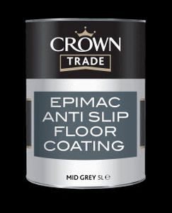 Pittura decorativa - EPIMAC - Crown Paints  - per pavimento / antiscivolo