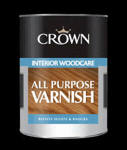 Vernice di protezione - ALL PURPOSE - Crown Paints  - per legno / lucida