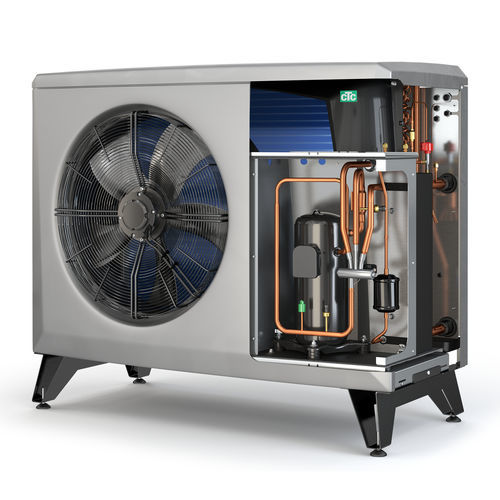 Pompa di calore aria-acqua - ECOAIR 600M - CTC Enertech Group  - residenziale / professionale / industriale