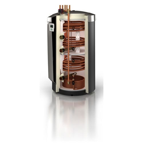 Accumulatore elettrico - EcoZenith i555 - CTC Enertech Group  - contemporaneo / in acciaio inossidabile / grigio