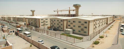 Edificio prefabbricato - 16.000 MAN WORKER RESIDENTIAL CITY - DORCE Prefabricated Building & Construction Industry Trade Inc.  - passivo / in calcestruzzo / in acciaio