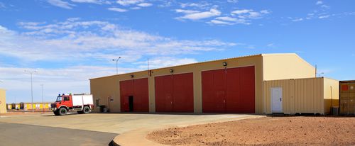 Edificio prefabbricato - FIRE STATION - DORCE Prefabricated Building & Construction Industry Trade Inc.  - modulare / in acciaio / su ossatura metallica