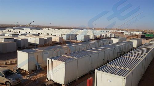 Edificio prefabbricato - TIMIMOUN GAS FIELD DEVELOPMENT PROJECT - DORCE Prefabricated Building & Construction Industry Trade Inc.  - temporaneo / container / in calcestruzzo