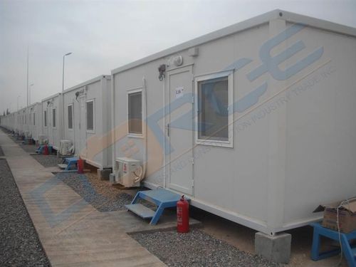 Edificio prefabbricato - TURNKEY MOBILIZATION CAMP - DORCE Prefabricated Building & Construction Industry Trade Inc.  - modulare / container / in acciaio
