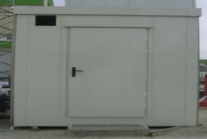 Edificio prefabbricato - GSM SHELTERS - DORCE Prefabricated Building & Construction Industry Trade Inc.  - rimorchiabile / container / in acciaio