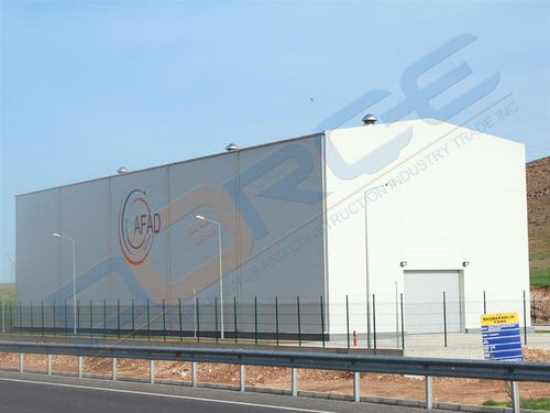 Capannone industriale - LOGISTICS WAREHOUSE FOR AFAD - DORCE Prefabricated Building & Construction Industry Trade Inc. 