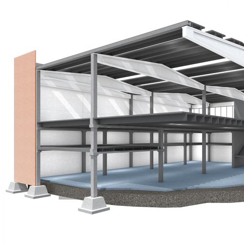 Plinto prefabbricato - EBAWE Anlagentechnik GmbH  - a bicchiere / in calcestruzzo / in cemento armato