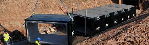Canale di scolo in calcestruzzo prefabbricato - BOX CULVERTS - F P McCann Ltd 