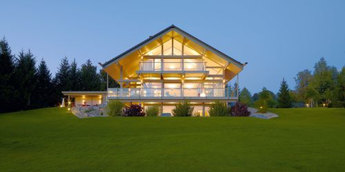 Casa prefabbricata - ART 5 SAMPLE 1 - Huf Haus  - ecologica / moderna / a due piani