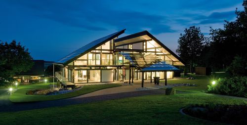 Casa ecologica - ART 9 SAMPLE 1 - Huf Haus  - contemporanea / a due piani / con terrazza