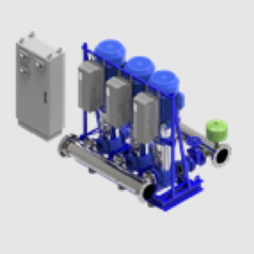 Pompa ad acqua - GHV HVX+ - LOWARA - con motore elettrico / in acciaio inossidabile