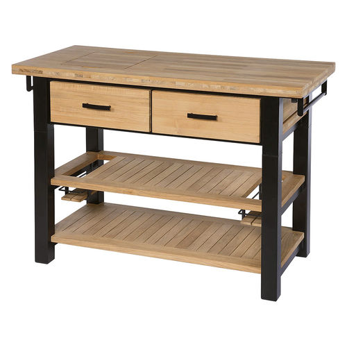 Carrello portavivande di servizio - Titan - Barlow Tyrie - contract / per uso residenziale / da giardino