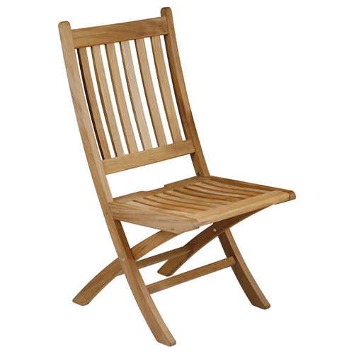 Sedia da pranzo classica - Ascot - Barlow Tyrie - da giardino / per terrazza / in teak