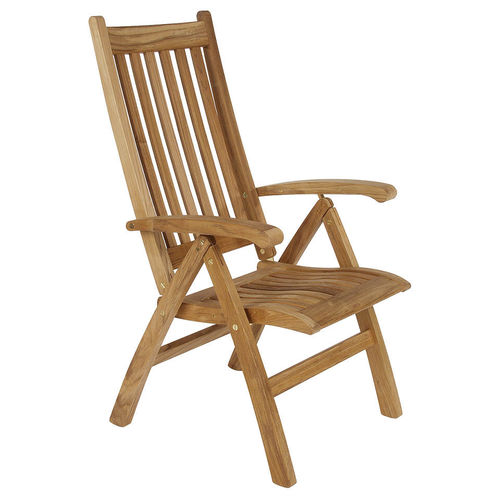 Sedia classica - ASCOT - Barlow Tyrie - da giardino / in teak / con supporto in teak