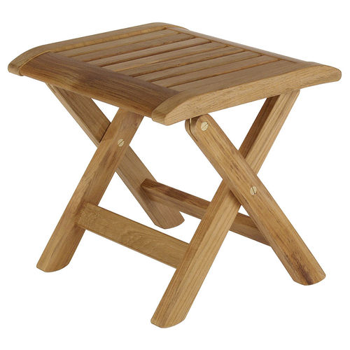 Poggiapiedi contemporaneo - Ascot  - Barlow Tyrie - in teak / da esterno / per uso contract