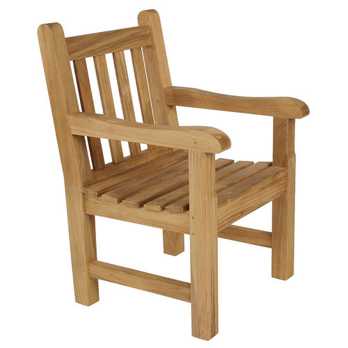 Poltrona classica - Glenham - Barlow Tyrie - in teak / in teak / con cuscino rimovibile
