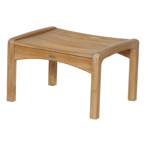 Ottomana contemporanea - Monterey - Barlow Tyrie - in teak / rettangolare / da esterno
