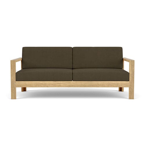 Divano contemporaneo - Linear  - Barlow Tyrie - da giardino / in Sunbrella® / con braccioli