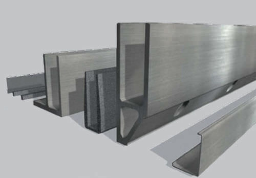 Sistema di fissaggio in metallo - GLASS U - AALCO METALS LIMITED - per pannelli
