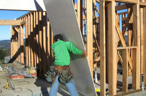 Pannello da costruzione OSB - FLAMEBLOCK® - LP Building Products (Louisiana-Pacific Corp.)  - per muro