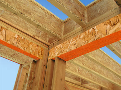 Trave in legno - LP® SOLIDSTART® LSL - LP Building Products (Louisiana-Pacific Corp.)  - a sezione rettangolare