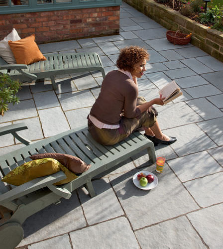 Piastrella in gres - FAIRSTONE ANTIQUE - Marshalls plc  - liscia / da esterno / da giardino