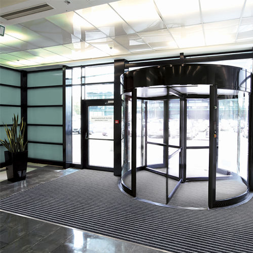 Tappeto d'ingresso per edifici pubblici - OBEX™ BAR - Milliken Contract  - sintetico / in alluminio / antisporco