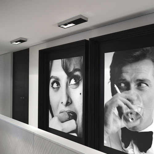 Faretto da incasso a soffitto - REGARD - KREON - LED / rettangolare / per uso residenziale