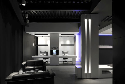 Profilo luminoso a soffitto - DOLMA 80 - KREON - a muro / da incasso / HID