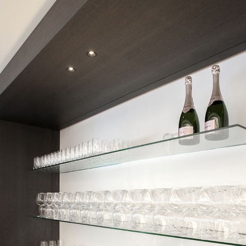 Faretto da incasso a soffitto - APLIS 40 - KREON - LED / rotondo / in alluminio