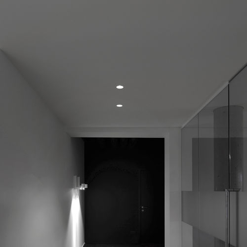 Faretto da incasso a soffitto - DOWN IN-LINE 80 - KREON - LED / quadrato / IP40