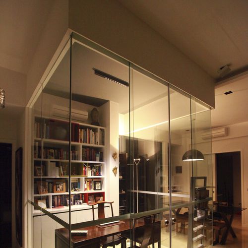 Plafoniera contemporanea - NUIT - KREON - lineare / in alluminio / LED