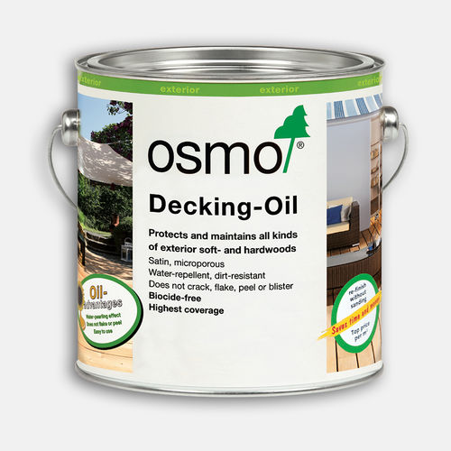 Olio per parquet - DECKING-OIL 007 TEAK CLEAR - Osmo UK 