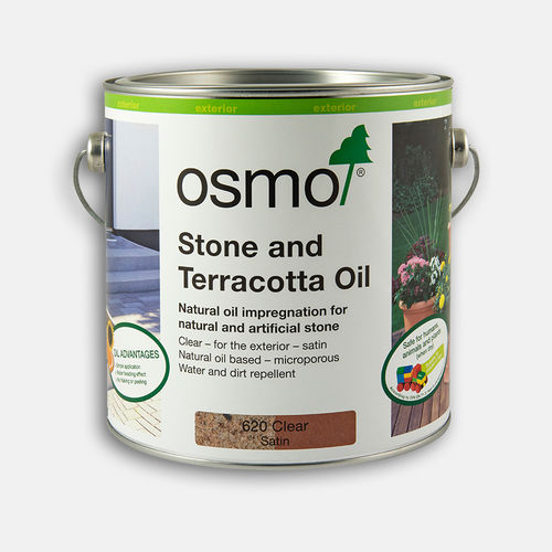Trattamento di protezione per pietre - STONE AND TERRACOTTA OIL EXTERIOR - Osmo UK 