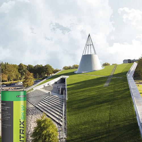 Membrana impermeabilizzante di protezione - RESITRIX® SK W FULL BOND - CARLISLE Construction Materials GmbH - per tetto piano / per tetto verde / in rotoli
