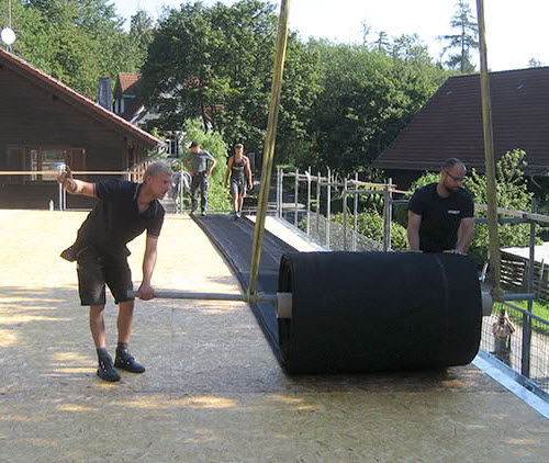 Membrana impermeabilizzante di protezione - HERTALAN® EASY COVER - CARLISLE Construction Materials GmbH - per tetto piano / in rotoli / elastica