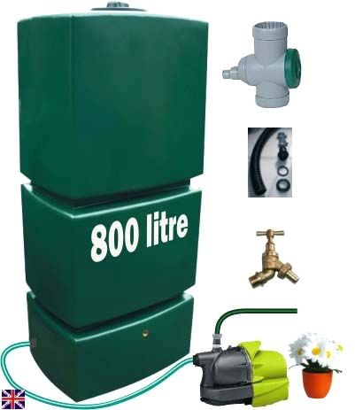Serbatoio di recupero acque meteoriche - RWH-WTP800-GAK1 - RainWater Harvesting - fuori terra