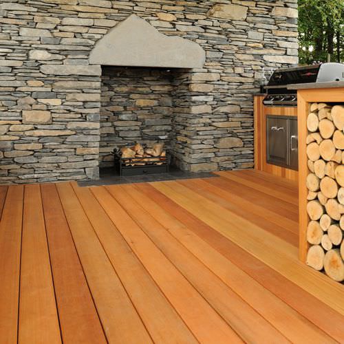Listone per esterno in legno massiccio - WESTERN CLEAR. - Silva Timber Products  - in legno