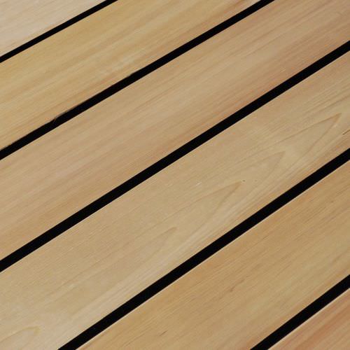 Rivestimento di facciata a doghe - WESTERN NO. 2 CLEAR RAINSCREEN  - Silva Timber Products  - in cedro / con scanalature
