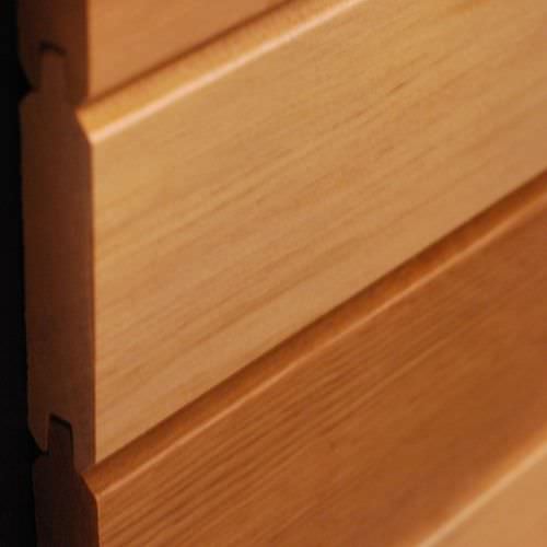 Rivestimento di facciata a doghe - WESTERN VERTICAL GRAIN TONGUE  - Silva Timber Products  - in cedro / con scanalature