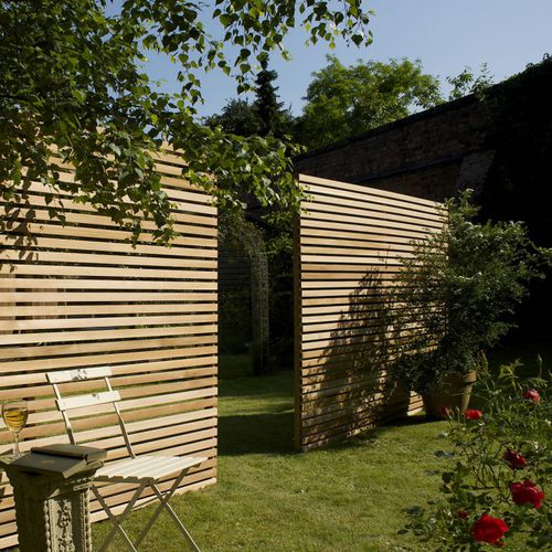 Rete frangivista a pannello - WESTERN RED - Silva Timber Products  - in legno