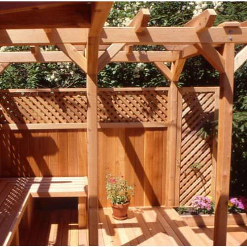 Balaustra in legno - KNOTTY GRADE SQUARE POST - Silva Timber Products  - da esterno / per balcone / per esterno