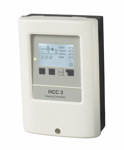 Regolatore di riscaldamento a muro - HCC 3 - SOREL GmbH Mikroelektronik 