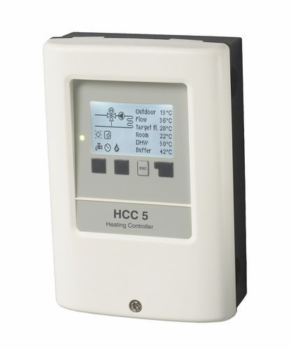 Regolatore di riscaldamento a muro - HCC 5 - SOREL GmbH Mikroelektronik 