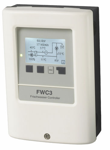 Regolatore di riscaldamento a muro - FWC 3 - SOREL GmbH Mikroelektronik  - per scaldacqua