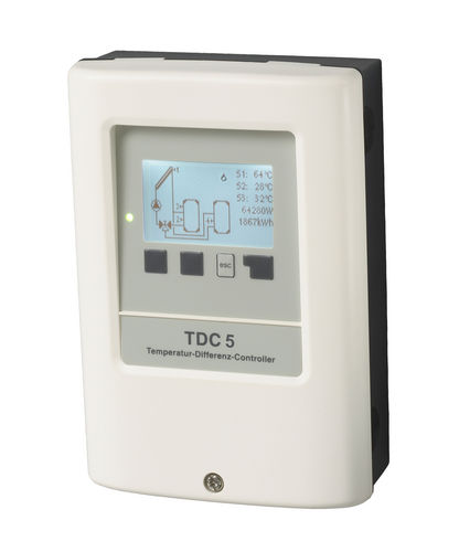 Regolatore solare - TDC 5 - SOREL GmbH Mikroelektronik 